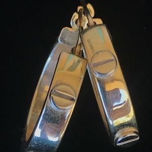 Gold plated earrings